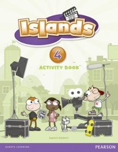 Islands 4 Activity book + pincode Pearson