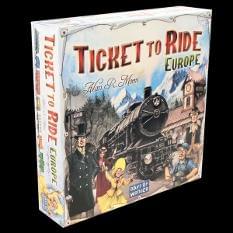 Настольная игра Ticket to Ride Europe (Билет на Поезд Европа)