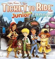 Настольная игра Билет на Поезд Детский Европа