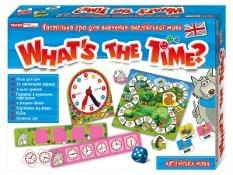 Whats the time Котра година Настільна гра для для вивчення англійської мови - Ранок