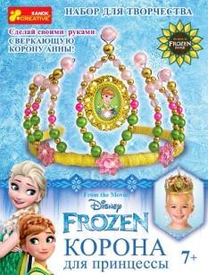 Корона з бісеру Анна Frozen Disney Набір для творчості - Ранок