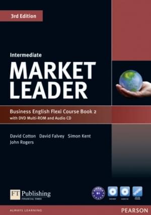 Market Leader 3rd Intermediate Flexi 2 + DVD + CD Coursebook Pearson