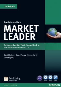 Market Leader 3rd Pre-Intermediate Flexi 2 + DVD + CD Coursebook Pearson