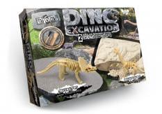 Набор Dino Excavation Скелеты Трицератопса и Брахиозавра Triceratops Brachiosaurus Danko Toys