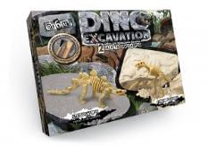Набор раскопки динозавров Dino Excavation Скелеты Стегозавра и Тиранозавра Danko Toys