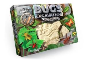 Набор Раскопки жуков Bugs Excavation 6 видов насекомых Огнецветка Алая Danko Toys