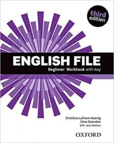 English File 3rd Edition Beginner Workbook + key Oxford University Press