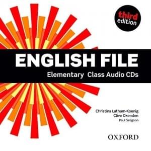 English File 3rd Edition Elementary Class CDs Oxford University Press