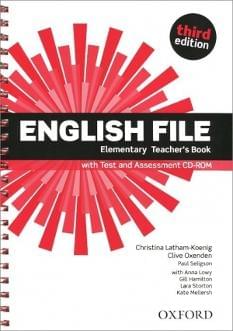 English File 3rd Edition Elementary Teacher`s book + Test and Assessment CD-ROM Oxford University Press