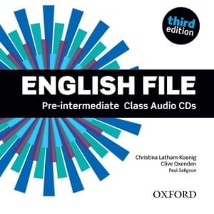 English File 3rd Edition Pre-Intermediate Class CDs Oxford University Press