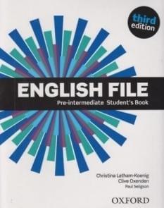 English File 3rd Edition Pre-Intermediate Student's book Oxford University Press