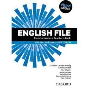 English File 3rd Edition Pre-Intermediate Teacher`s book + Test and Assessment CD-ROM Oxford University Press