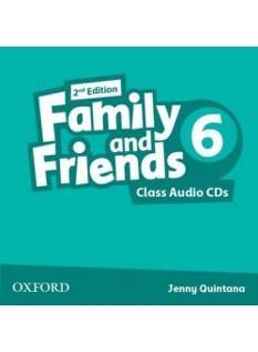 Family & Friends 2nd Edition 6 Class CDs Oxford University Press