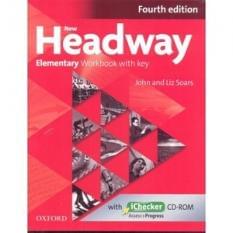 New Headway 4th Edition Elementary Workbook with Key Oxford University Press