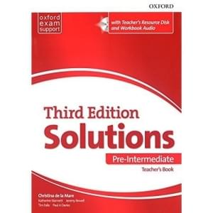 Solutions 3rd Edition Pre-Intermediate Teacher's Book with Teacher's Resource Disk Oxford University Press