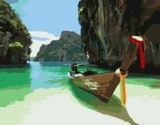 Картина за номерами - Таїланд Тропічний острів ArtCraft (10526-AC)