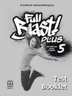 Мітчелл Full Blast Plus Test Book Англійська мова Тестовий зошит 5 клас Лінгвіст