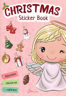 Книга Christmas Sticker Book Віршики до свят - Талант