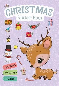 Книга Christmas Sticker Book Зимові розваги - Талант