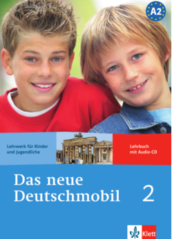 Клет Курс для вивчення німецької мови для дітей Підручник Das Neue Deutschmobil 2 - Методика