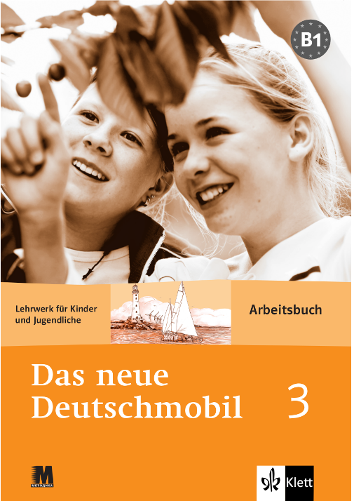 Клет Курс для вивчення німецької мови для дітей Зошит для вправ Das Neue Deutschmobil 3 - Методика