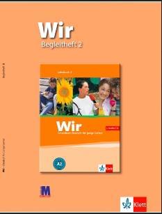 Клет Німецька мова для дітей і підлітків Додатковий посібник Wir 2 Begleitheft - Методика