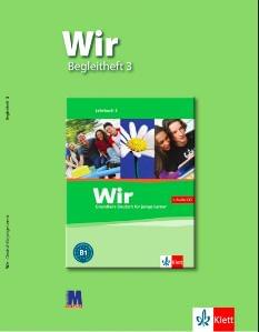 Клет Німецька мова для дітей і підлітків Додатковий посібник Wir 3 Begleitheft - Методика