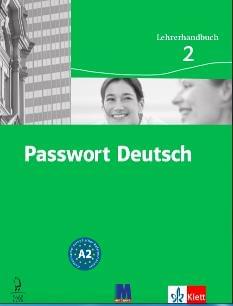Клет Німецька мова для дорослих Книга вчителя Passwort Deutsch 2 Lehrerhandbuch - Методика