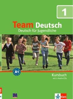 Клет Курс німецької мови для молоді Підручник Team Deutsch 1 Kursbuch - Методика