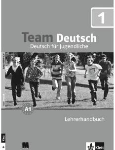 Клет Курс німецької мови для молоді Книга вчителя Team Deutsch 1 Lehrerhandbuch - Методика