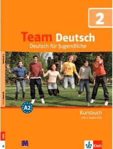 Клет Курс німецької мови для молоді Підручник Team Deutsch 2 Kursbuch - Методика