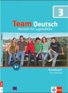 Клет Курс німецької мови для молоді Підручник Team Deutsch 3 Kursbuch - Методика