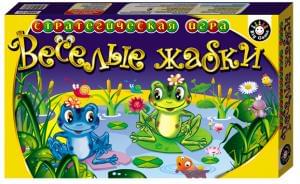 Игра-ходилка: Веселые жабки