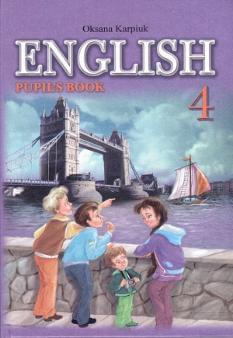 English Pupil's book Англійська мова Підручник 4 клас